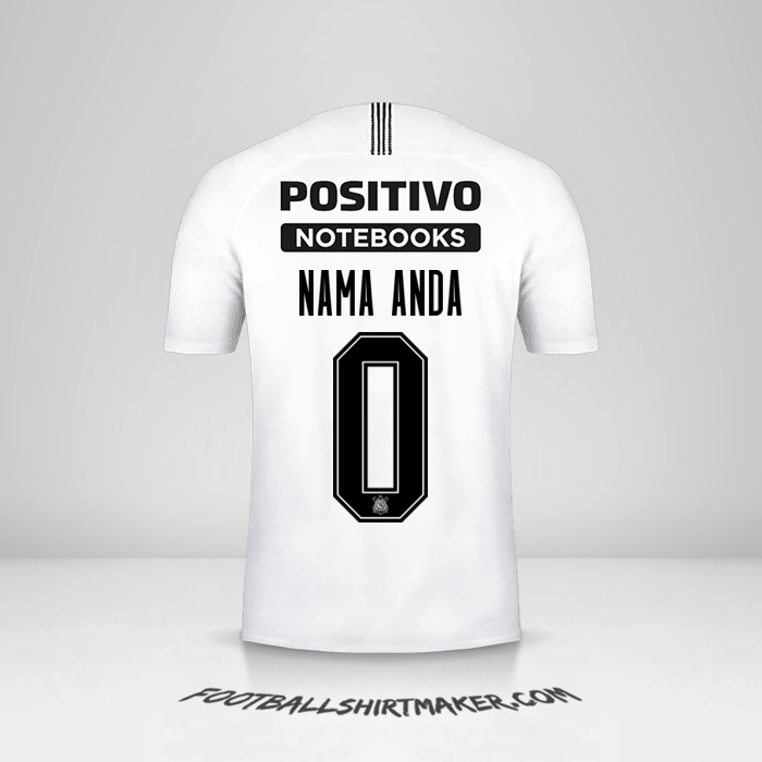 Jersey Corinthians Sudamericana 2019 -  nama anda - 0