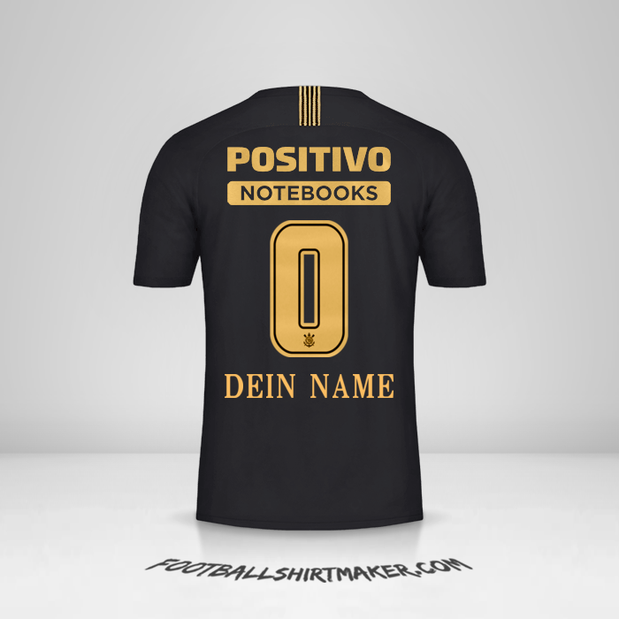 Trikot Corinthians Ayrton Senna 2018/19 -  dein name - 0