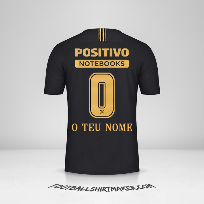 Camisola Corinthians Ayrton Senna 2018/19 -  o teu nome - 0