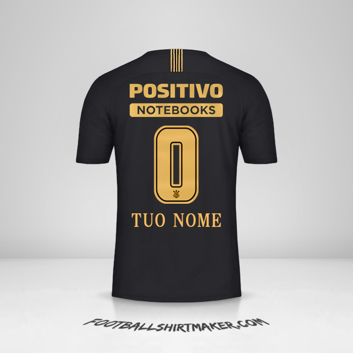 Maglia Corinthians 2018/19 Ayrton Senna -  tuo nome - 0