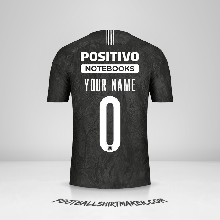 Jersey Corinthians Sudamericana 2019 II -  your name - 0