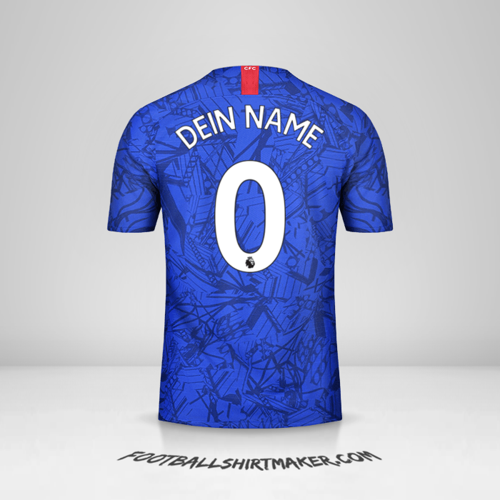 Trikot Chelsea 2019/20 -  dein name - 0