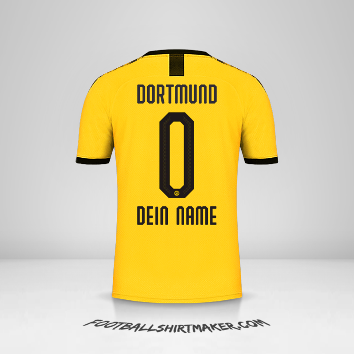 Trikot Borussia Dortmund 2019/20 -  dein name - 0