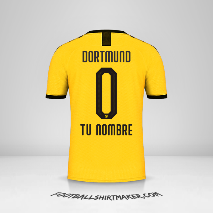Camiseta Borussia Dortmund 2019/20 -  tu nombre - 0