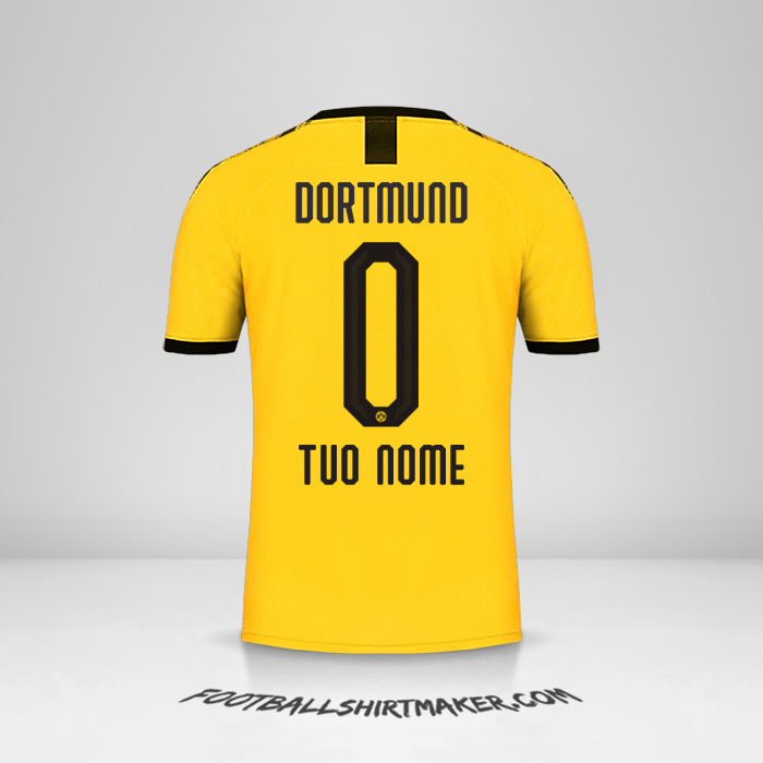Maglia Borussia Dortmund 2019/20 -  tuo nome - 0