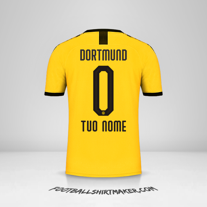 Maglia Borussia Dortmund 2019/20 -  tuo nome - 0