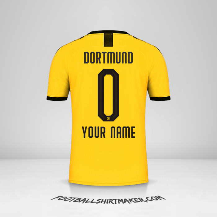 Shirt Borussia Dortmund 2019/20 -  your name - 0