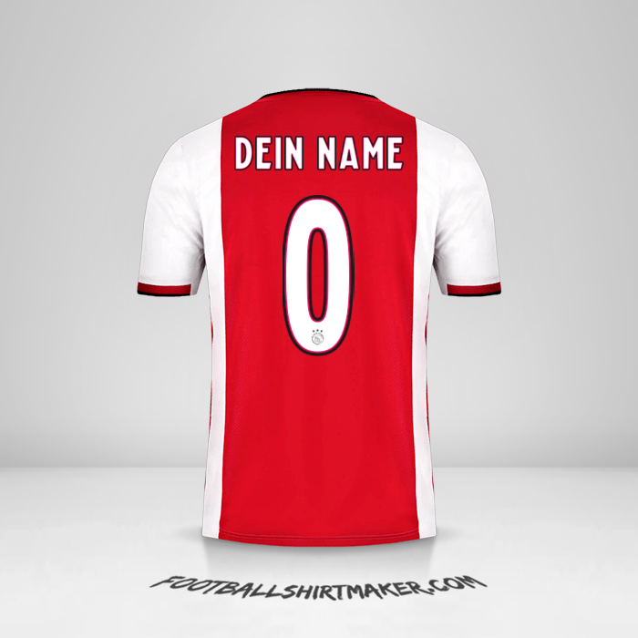 Trikot AFC Ajax 2019/20 -  dein name - 0