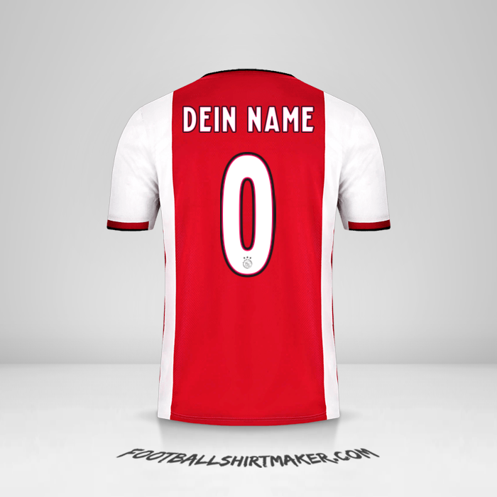 Trikot AFC Ajax 2019/20 -  dein name - 0