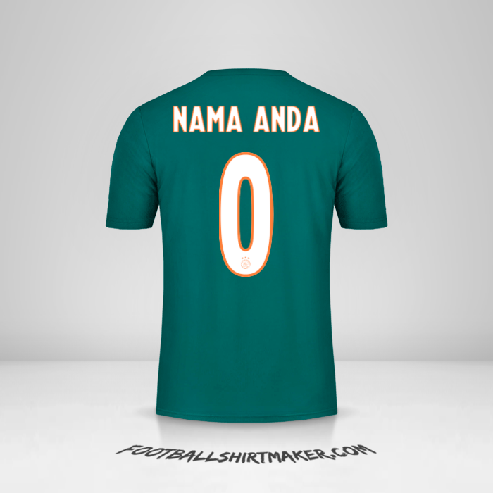 Jersey AFC Ajax 2019/20 II -  nama anda - 0