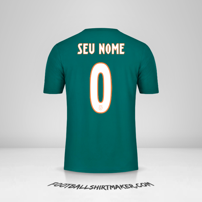 Camisa AFC Ajax 2019/20 II -  seu nome - 0