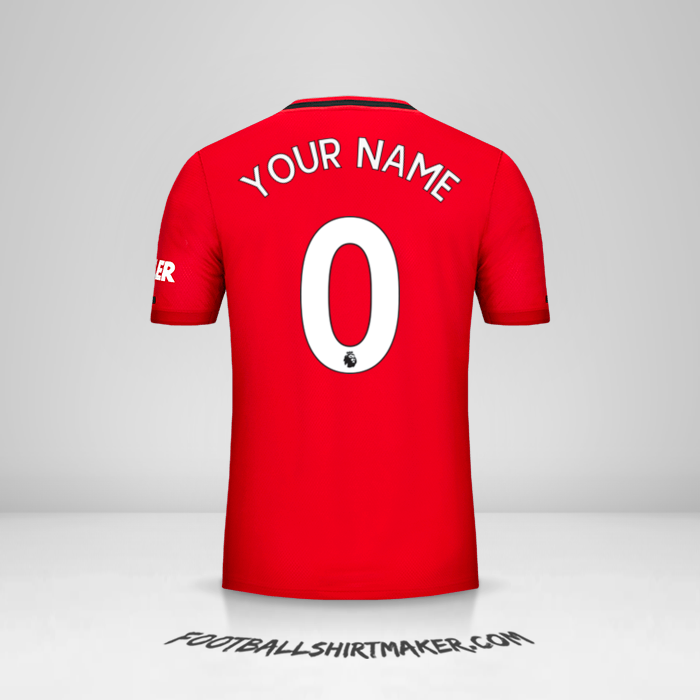 Jersey Manchester United 2019/20 -  your name - 0