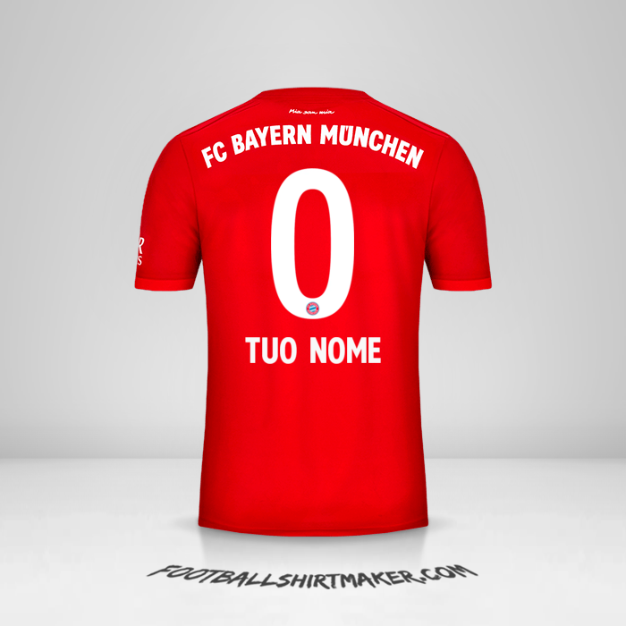 Maglia FC Bayern Munchen 2019/20 -  tuo nome - 0