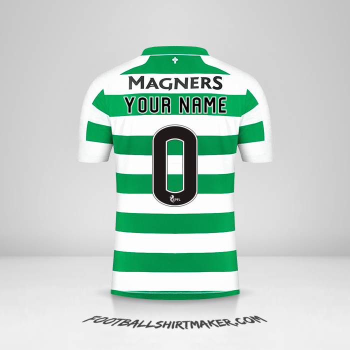 Jersey Celtic FC 2019/20 -  your name - 0