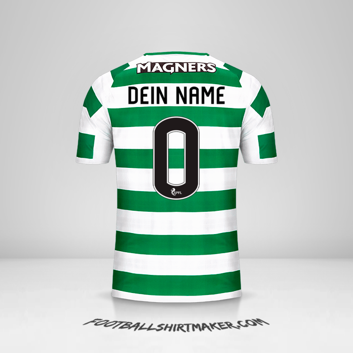 Trikot Celtic FC 2018/19 -  dein name - 0