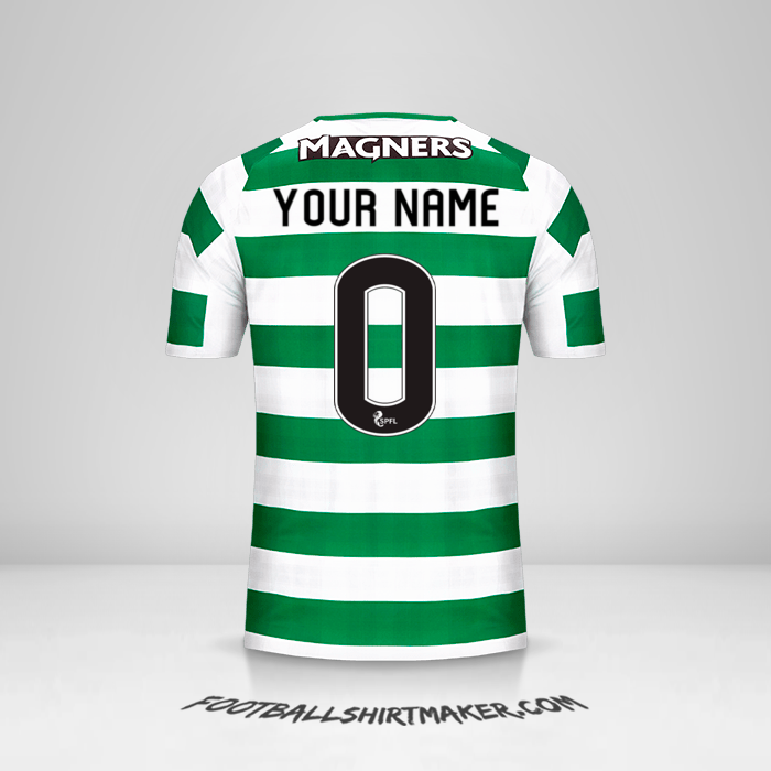 Jersey Celtic FC 2018/19 -  your name - 0