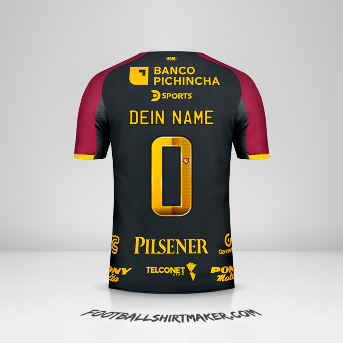 Trikot Barcelona SC 94 Años -  dein name - 0