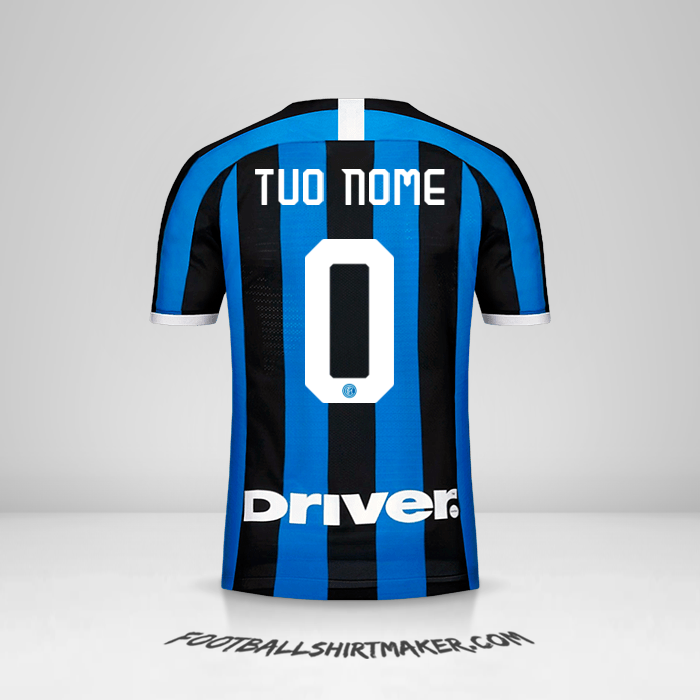Maglia Inter 2019/20 -  tuo nome - 0