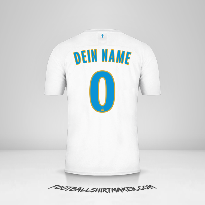 Trikot Olympique de Marseille 2019/20 -  dein name - 0