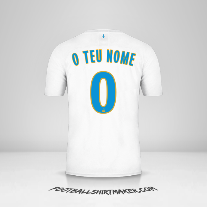 Camisola Olympique de Marseille 2019/20 -  o teu nome - 0