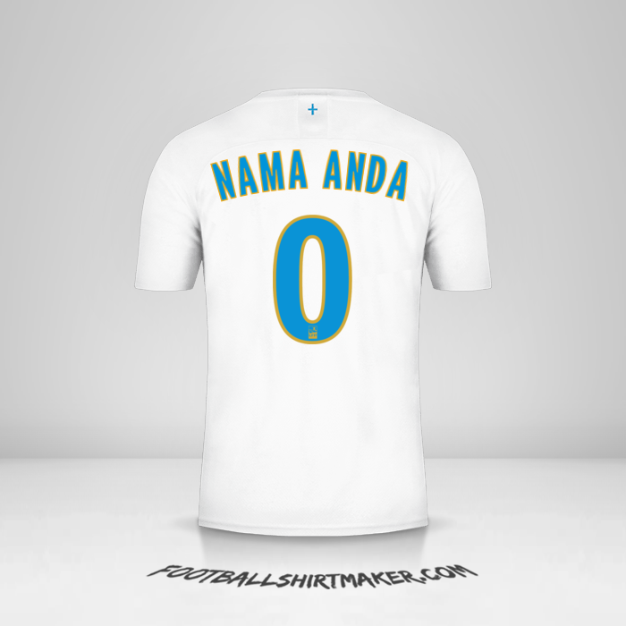 Jersey Olympique de Marseille 2019/20 -  nama anda - 0