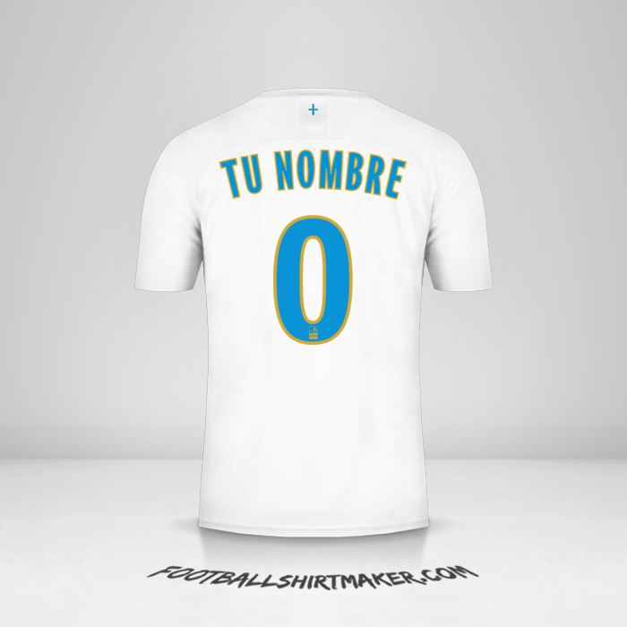 Camiseta Olympique de Marseille 2019/20 -  tu nombre - 0
