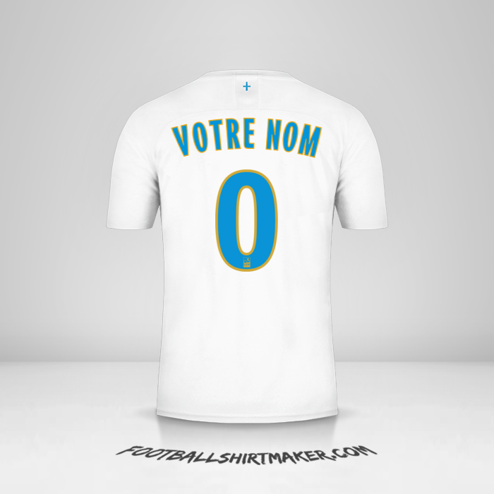 Maillot Olympique de Marseille 2019/20 -  votre nom - 0