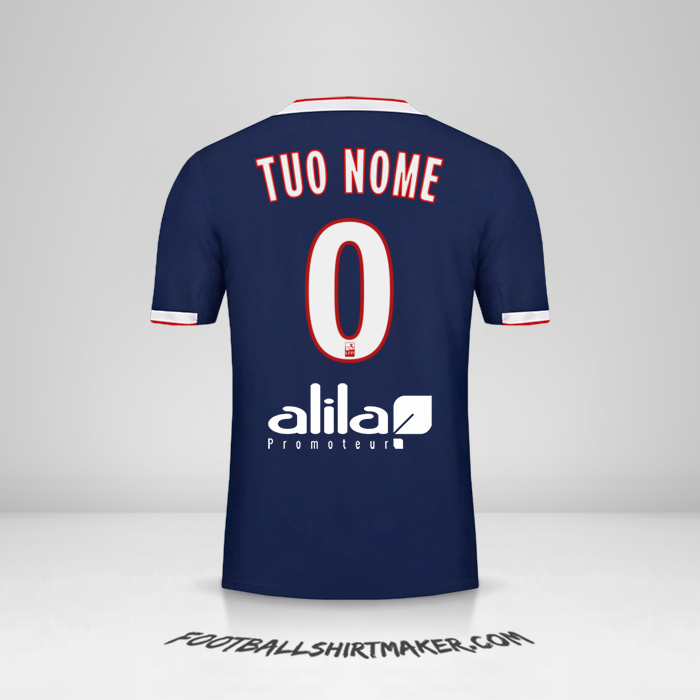 Maglia Olympique Lyon 2019/20 II -  tuo nome - 0