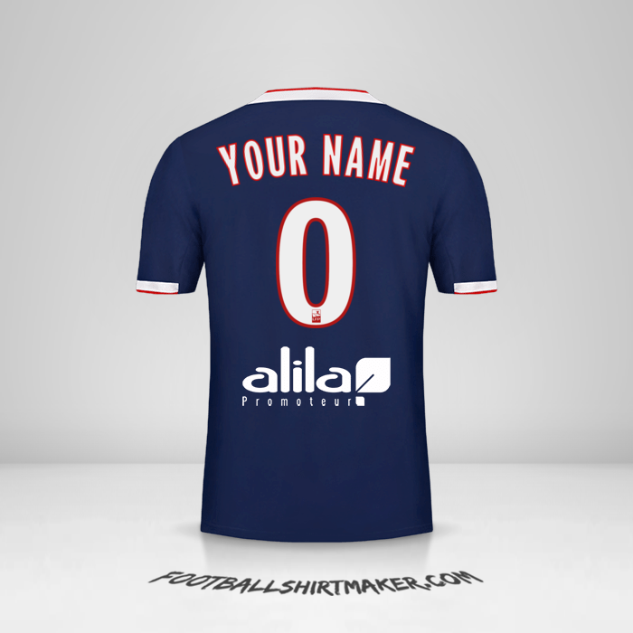 Jersey Olympique Lyon 2019/20 II -  your name - 0