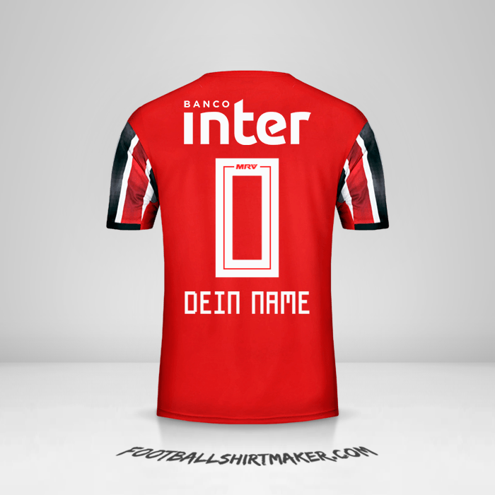 Trikot Sao Paulo FC 2019/20 II -  dein name - 0