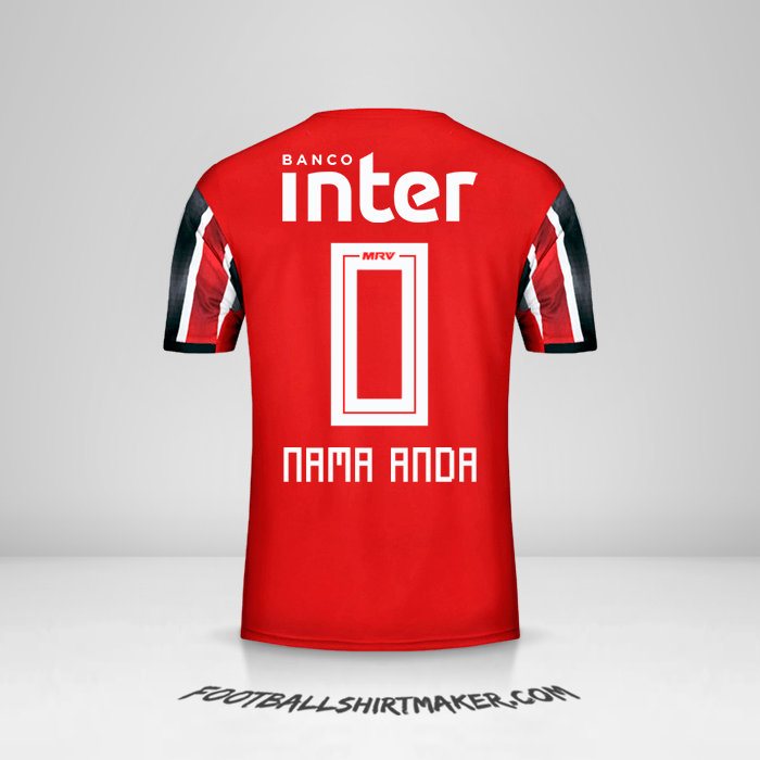 Jersey Sao Paulo FC 2019/20 II -  nama anda - 0