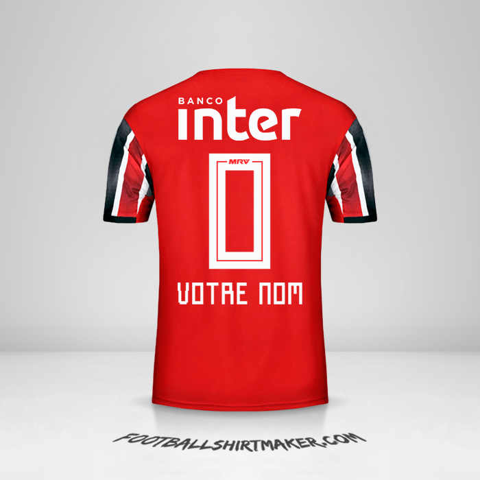 Maillot Sao Paulo FC 2019/20 II -  votre nom - 0