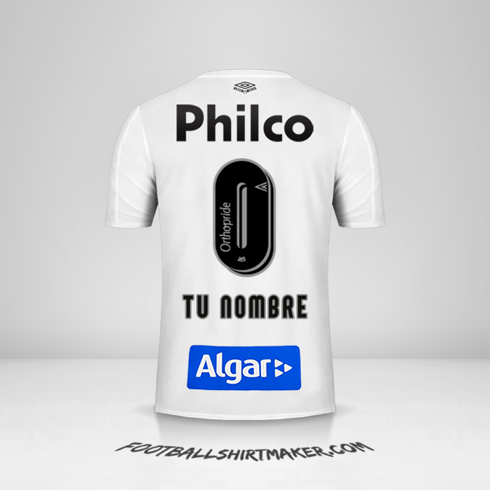 Camiseta Santos FC 2019 -  tu nombre - 0