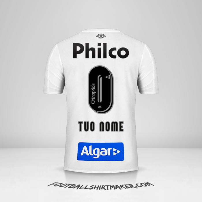 Maglia Santos FC 2019 -  tuo nome - 0