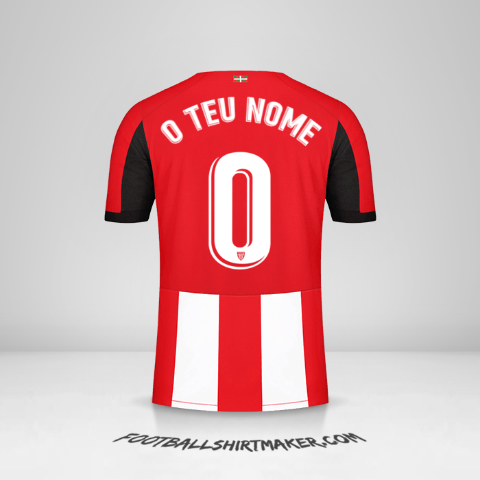 Camisola Athletic Club 2019/20 -  o teu nome - 0