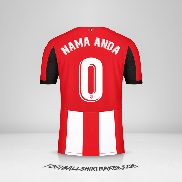 Jersey Athletic Club 2019/20 -  nama anda - 0