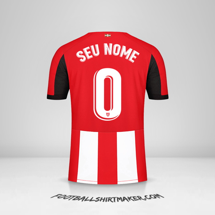 Camisa Athletic Club 2019/20 -  seu nome - 0