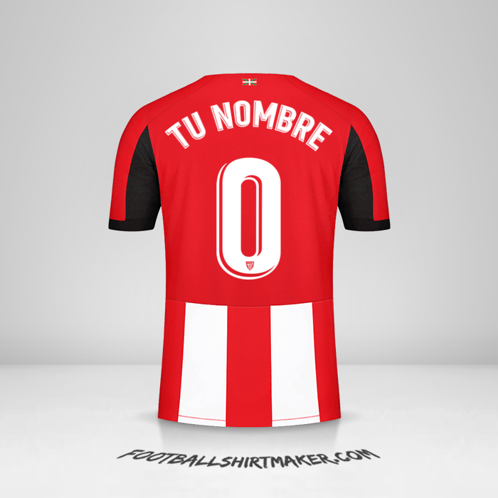 Camiseta Athletic Club 2019/20 -  tu nombre - 0