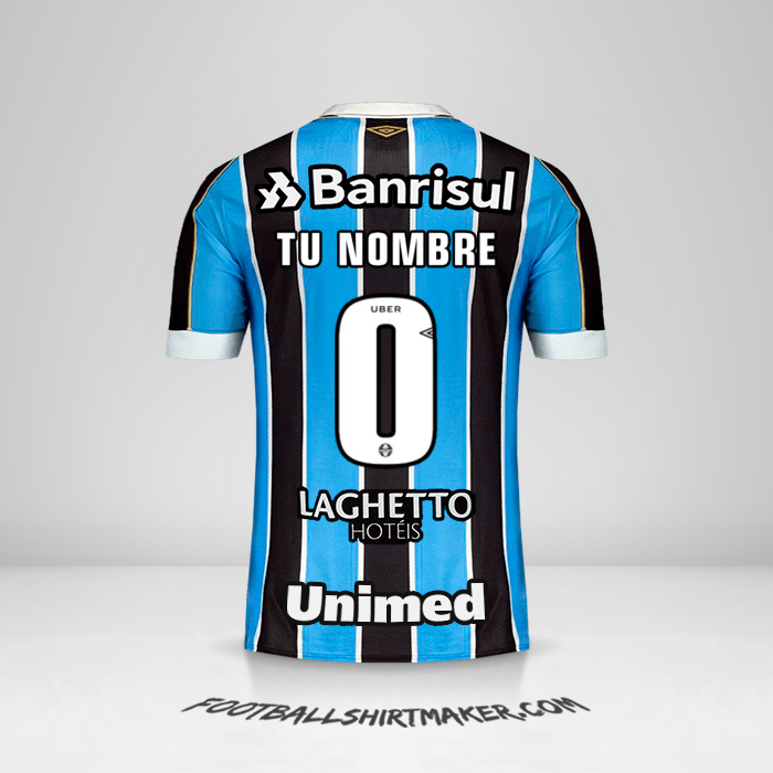 Jersey Gremio 2019 -  tu nombre - 0