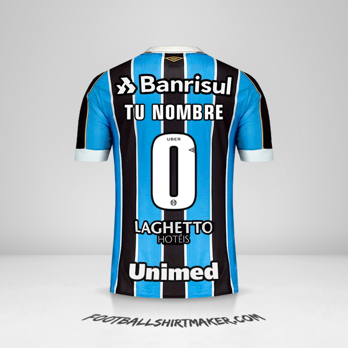 Camiseta Gremio 2019 -  tu nombre - 0