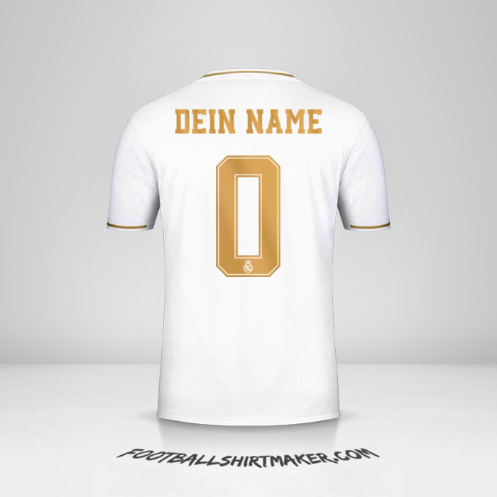 Trikot Real Madrid CF 2019/20 Cup -  dein name - 0