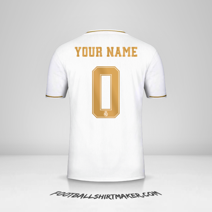 Shirt Real Madrid CF 2019/20 Cup -  your name - 0
