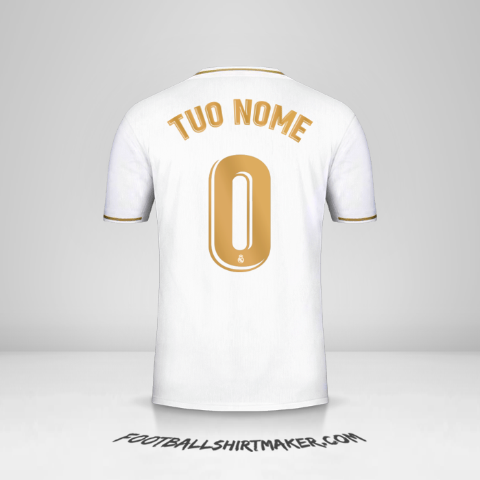 Maglia Real Madrid CF 2019/20 -  tuo nome - 0