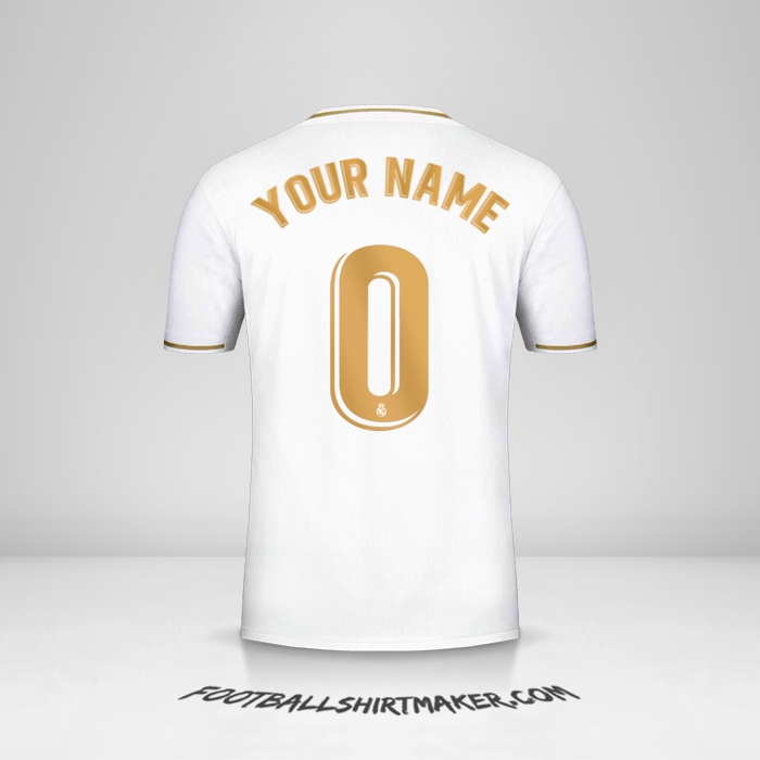 Shirt Real Madrid CF 2019/20 -  your name - 0