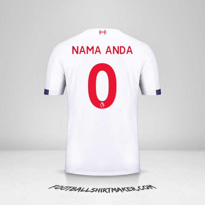Jersey Liverpool FC 2019/20 II -  nama anda - 0