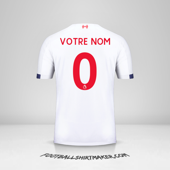 Maillot Liverpool FC 2019/20 II -  votre nom - 0