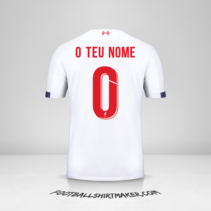 Camisola Liverpool FC 2019/20 Cup II -  o teu nome - 0