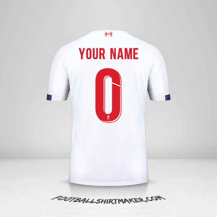 Jersey Liverpool FC Cup 2019/20 II -  your name - 0
