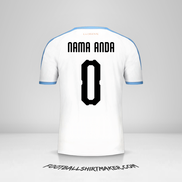 Jersey Uruguay Copa América 2019 II -  nama anda - 0