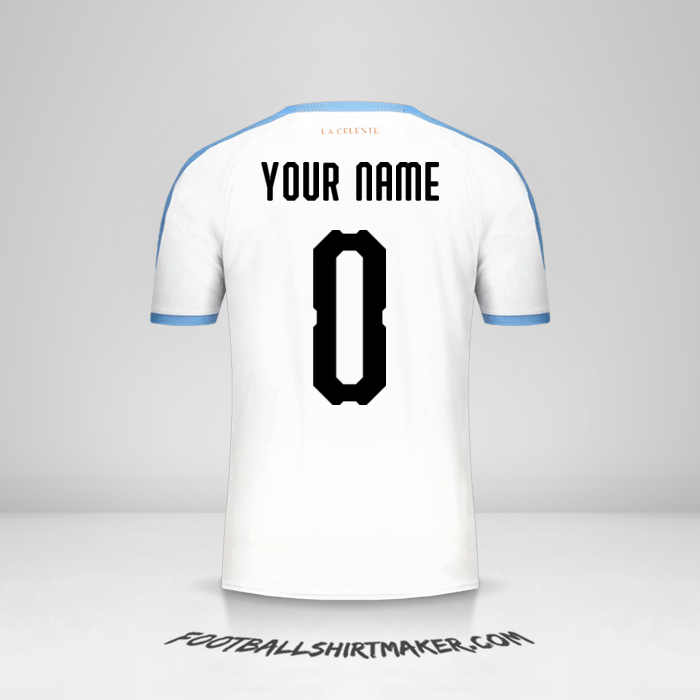 Shirt Uruguay Copa América 2019 II -  your name - 0